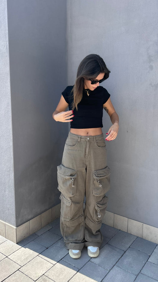 JEANS CARGO OVER